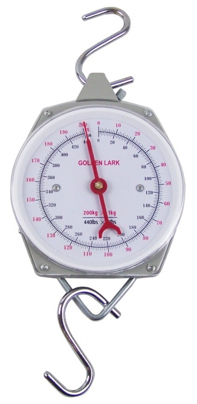 Viseča vzmetna tehtnica 250 kg