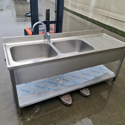 Inox korito 200 cm / rabljeno