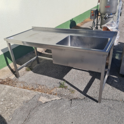 Korito inox 180cm / rabljeno