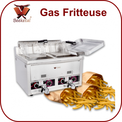 Plinska friteza 2x15 lit.