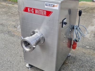 Stroj za mletje mesa K+G WETTER 114 / rabljen