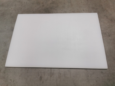 Deska za rezanje PVC bela