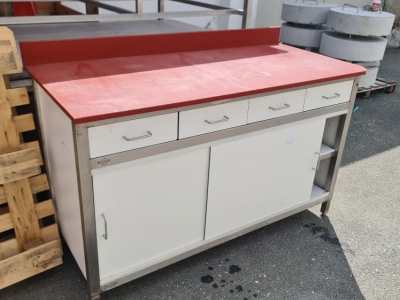 Delovni pult inox / koterm / rabljen