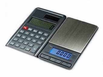 Žepna tehtnica s kalkulatorjem